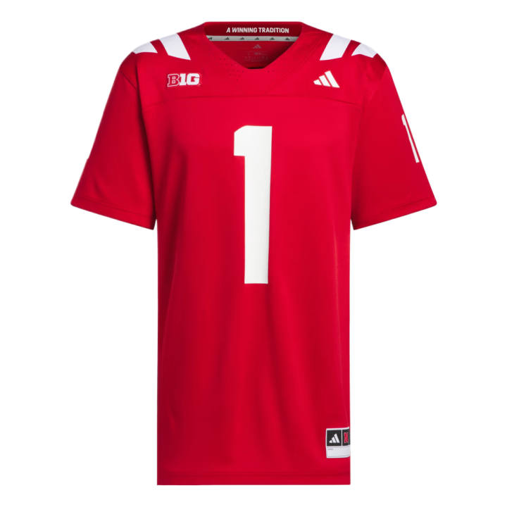 Adidas Adidas Soccer Jerseys Men's Team Power Red V Neck Moderate