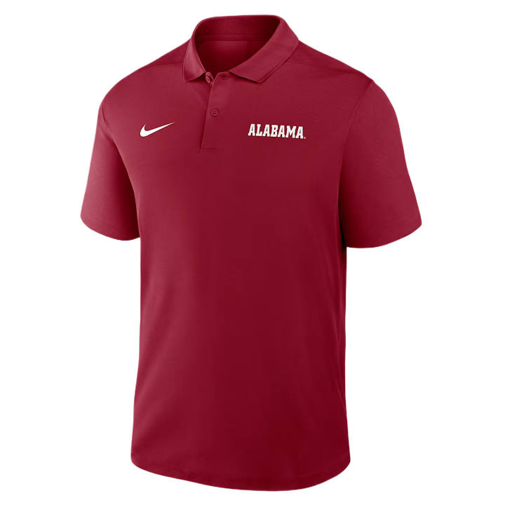 Nike Nike Dri Fit College Polo Shirts Men's Dark Red Polo Collar Moderate