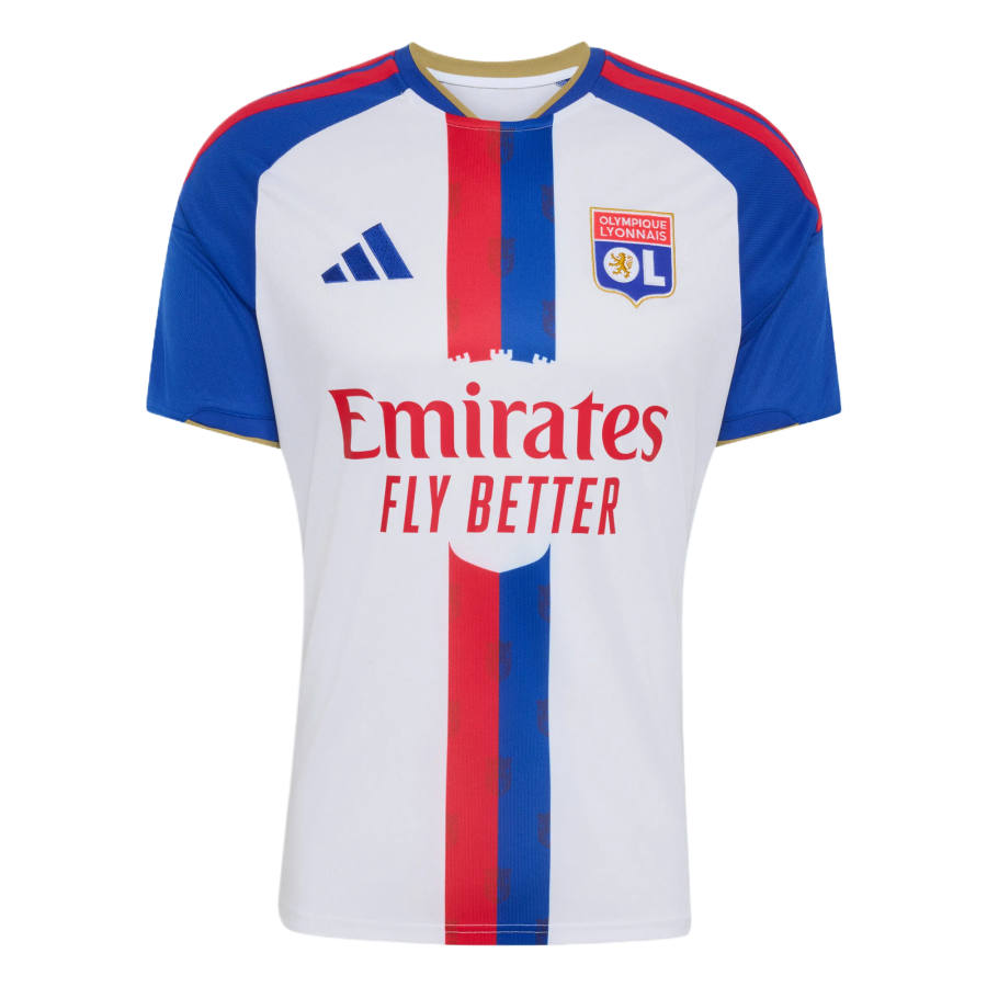 Adidas Adidas Lyon Team Soccer Jerseys Men's White Moderate