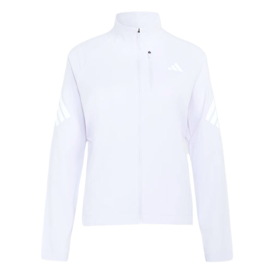 Adidas Adidas Running Jackets Women's Frozen Purple/White Stand Collar Moderate