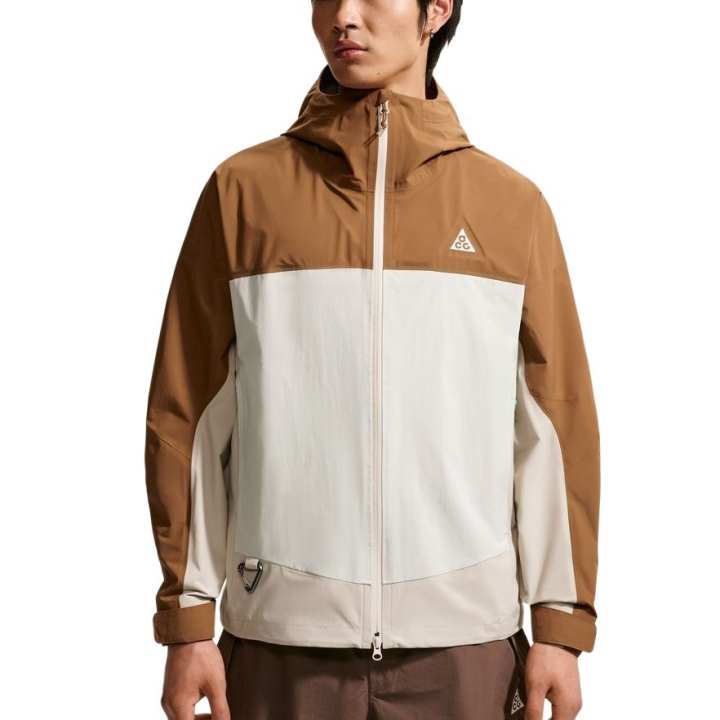 Nike Nike ACG Jackets Men's Brown Hooded Non Detachable Moderate