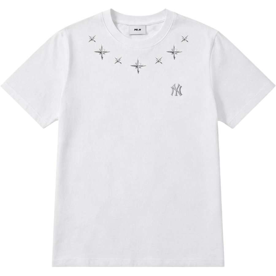 MLB MLB T Shirts Unisex White Crew Neck Moderate