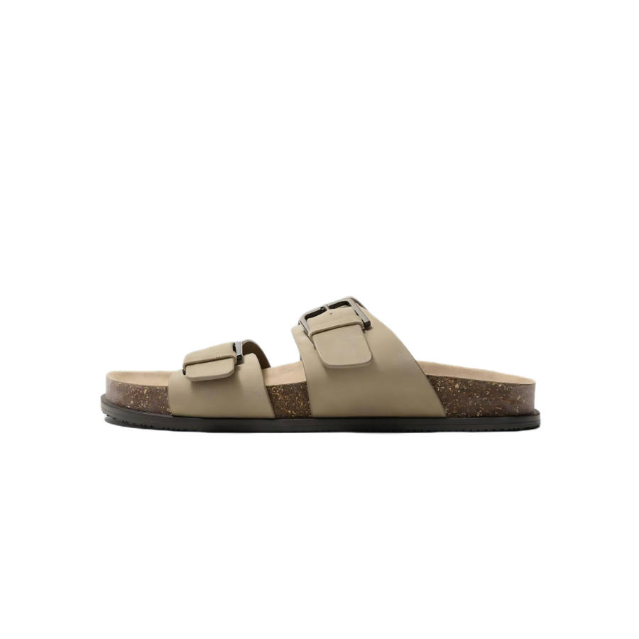 ZARA ZARA Slide Slippers Men's Beige