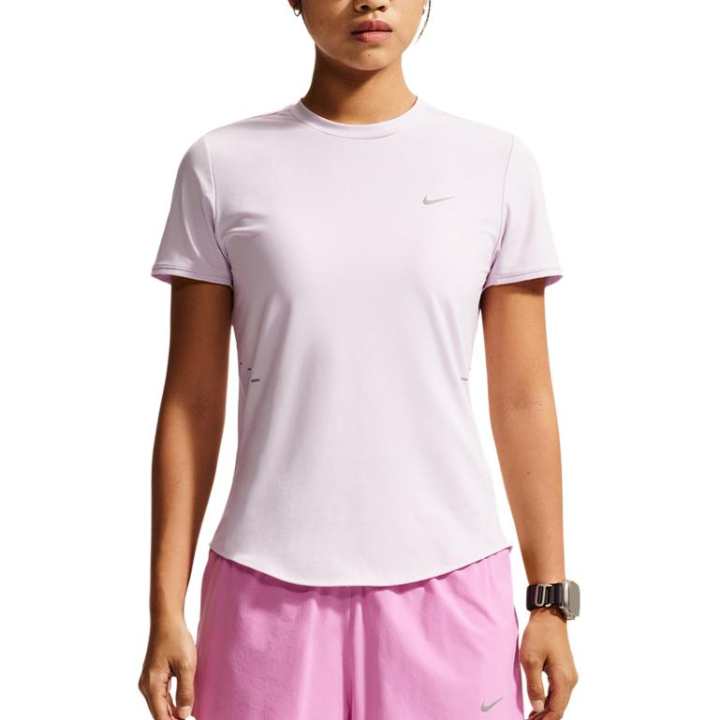 Nike Nike T Shirts Women's Pink Crew Neck Moderate