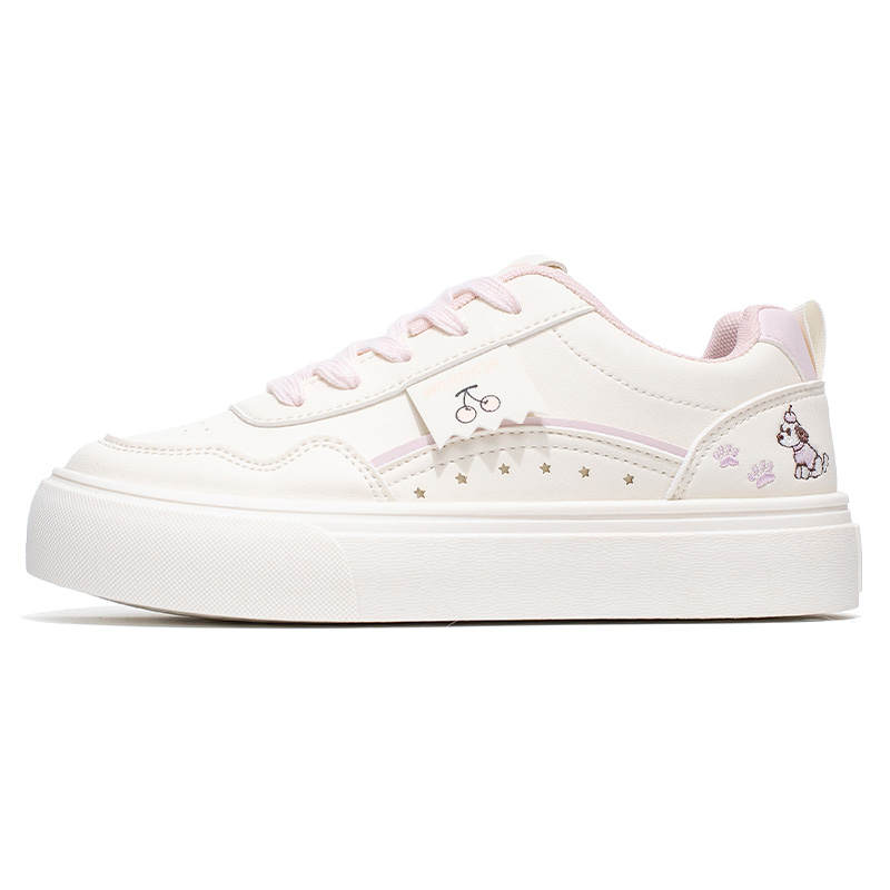 WARRIOR Casual Shoes Women's Low Top Beige Pink/Beige Light Yellow Light Blue/Beige Blue