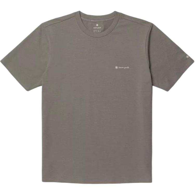 Snow Peak T Shirts Men's Crew Neck Moderate