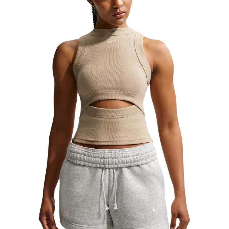 Nike Nike Sportswear Sleeveless Sports Shirts Women's Linen Ecru