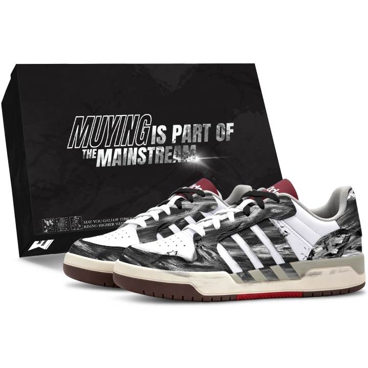 Adidas Adidas ENTRAP Skateboard Shoes Unisex Low Top Black/White