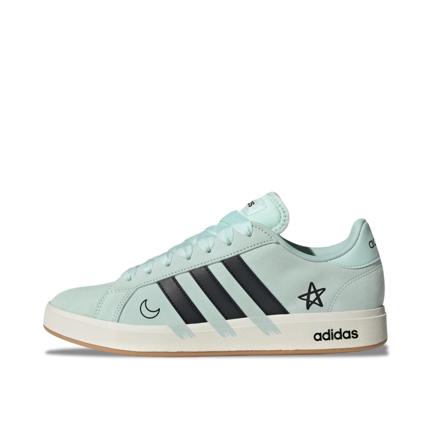 Adidas Adidas Grand Court Base 00s Skateboard Shoes Unisex Low Top Green