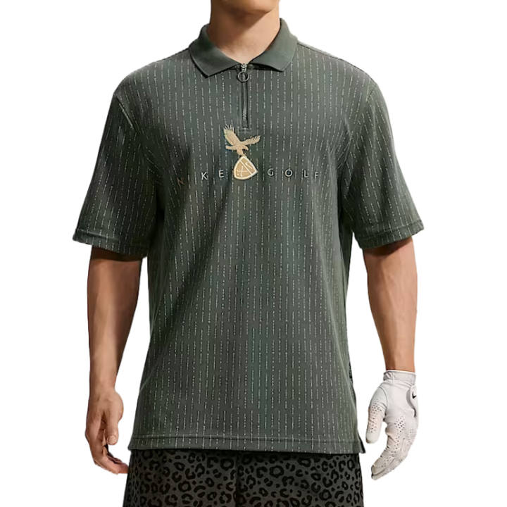 Nike Nike Golf Clothing Men's Green Camouflage/Jadeite Horizon/Limestone Polo Collar