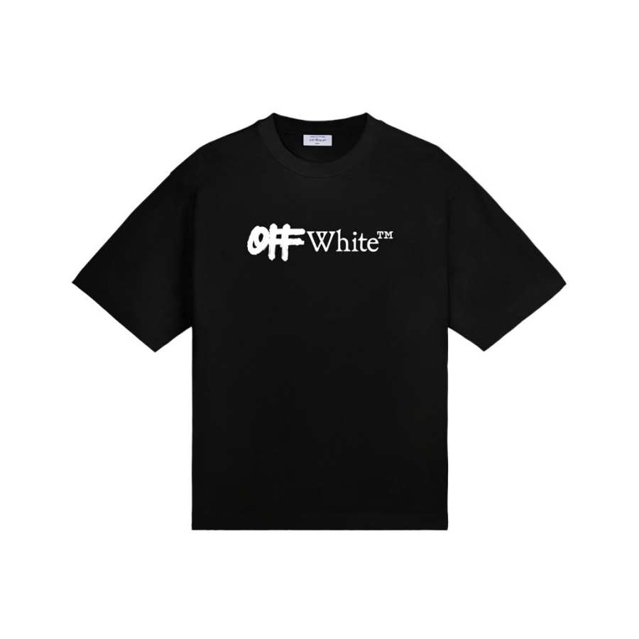 OFF-WHITE OFF WHITE T Shirts Unisex Crew Neck Moderate Heavyweight