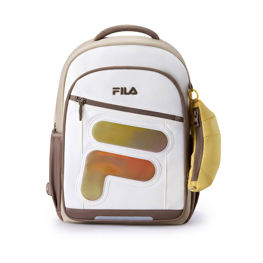 FILA KIDS Backpacks Titanium White Charm Included