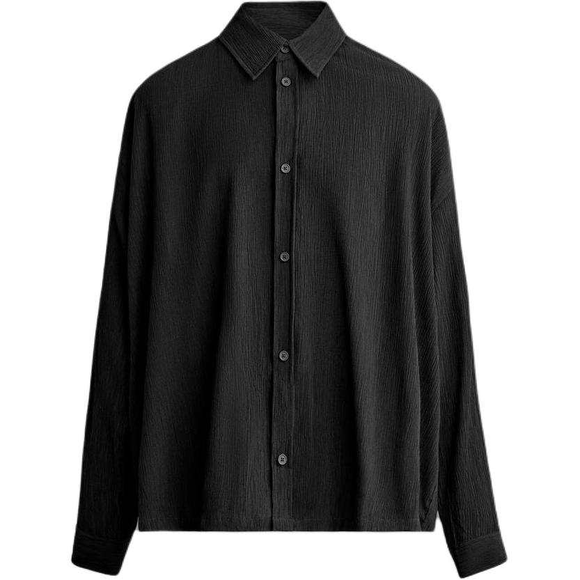 ZARA ZARA Shirts Men's Black Moderate