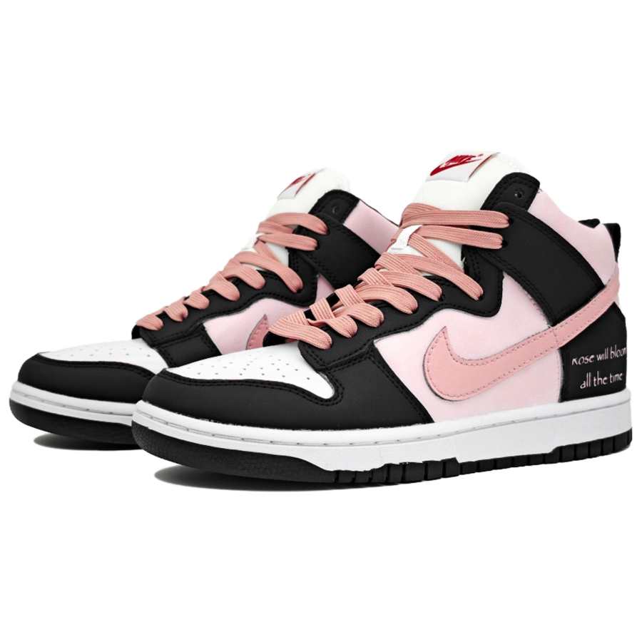 Nike Nike Dunk Wheat, Cute, Box High top Skateboard Shoes Women's Black Pink