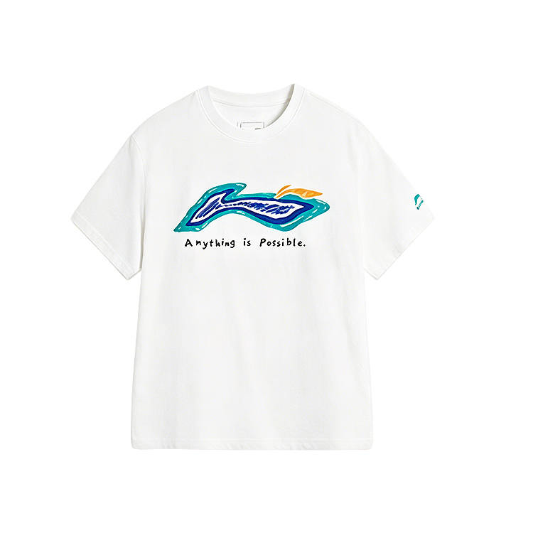 Li-Ning Li Ning Grade School T Shirts Crew Neck Thin