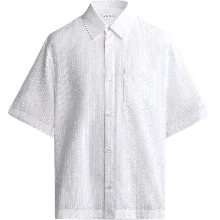 ZARA ZARA Shirts Men's White Moderate