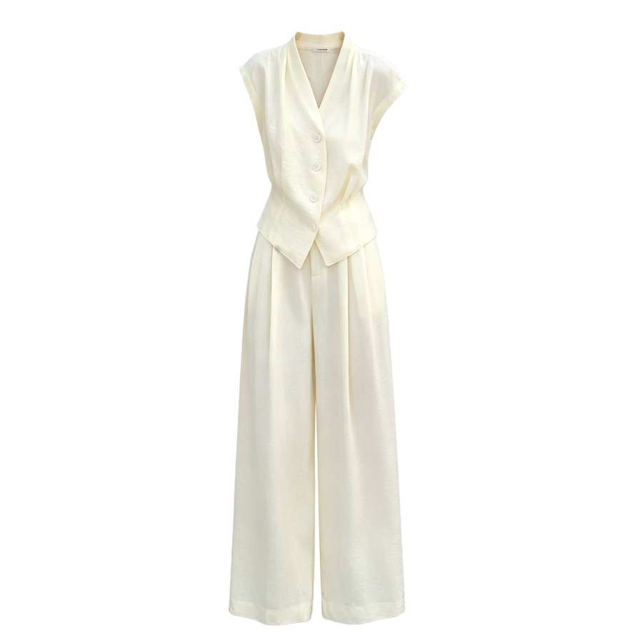 Sugarfunk Sugarfunk Casual Suits Women's V Neck Thin