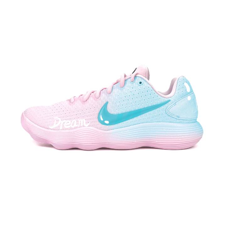 Nike Nike Hyperdunk 2017 Basketball Shoes Unisex Low Top Pink/Blue/White