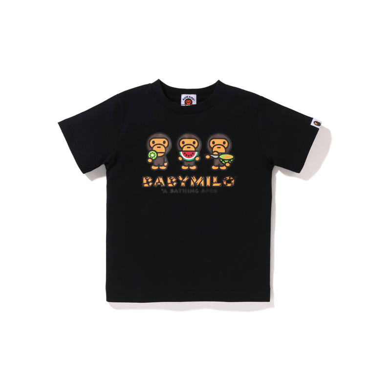 A BATHING APE Pre School T Shirts Crew Neck Moderate