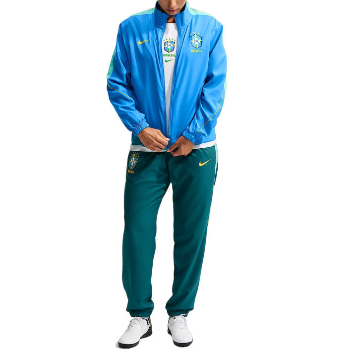 Nike Nike Dri FIT Soccer Jersey Sets Women's Light Photo Blue/Crystal Cavern Blue Green/Light Mint Green/Midwest Gold 2 Pack Stand Collar Moderate