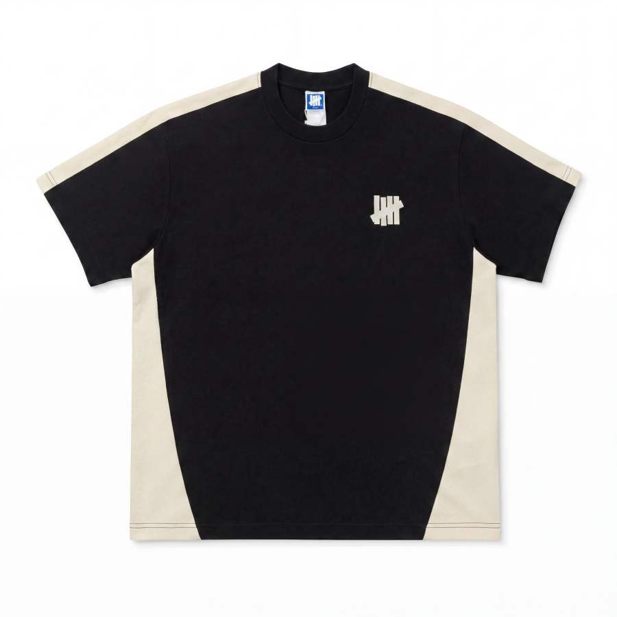 UNDEFEATED T Shirts Unisex Black Crew Neck Moderate Other