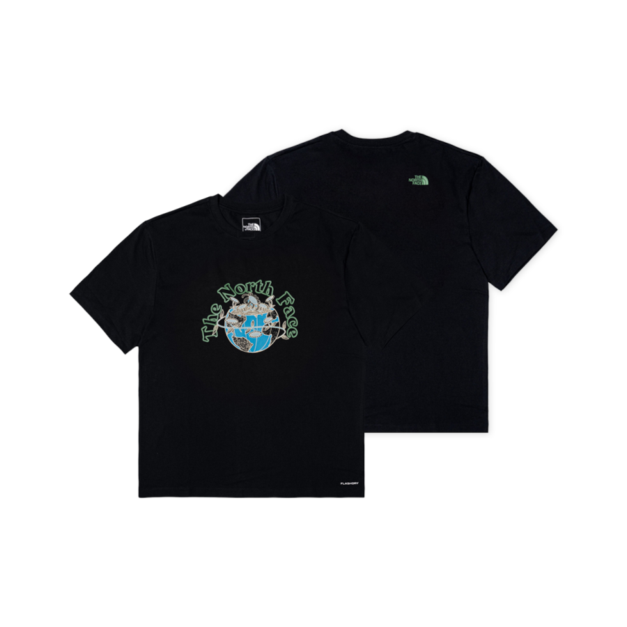 THE NORTH FACE SS26 T Shirt Unisex Cosmic Black