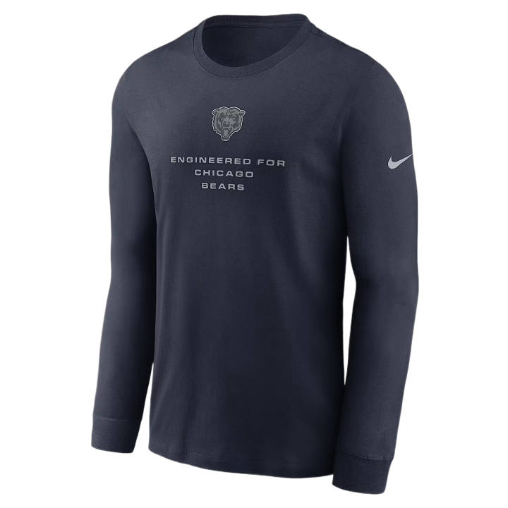 Nike Nike NFL T Shirts Men's Ocean Crew Neck Moderate