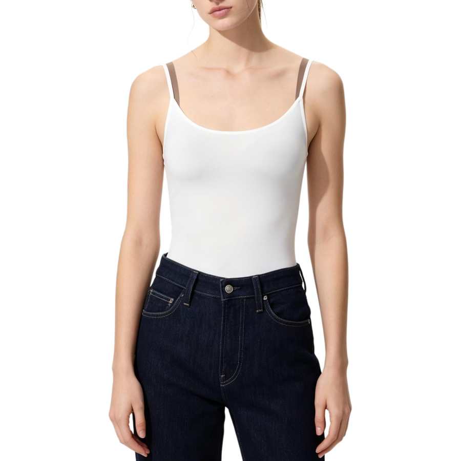 UNIQLO AIRism Camisoles Women's White Moderate