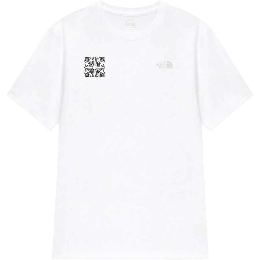 THE NORTH FACE T Shirts Unisex White Crew Neck Moderate Straight Fit