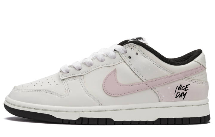 Nike Nike Dunk Skateboard Shoes Unisex Low Top Butter Cream Puff A