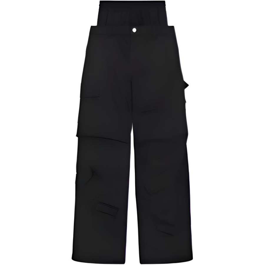 WE11DONE WE11DONE SS24 Cargo Pants Men's Black