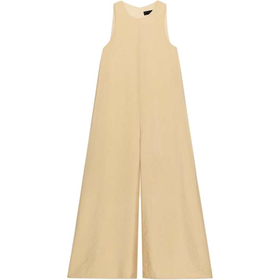 ZARA Jumpsuits Women's Light Beige