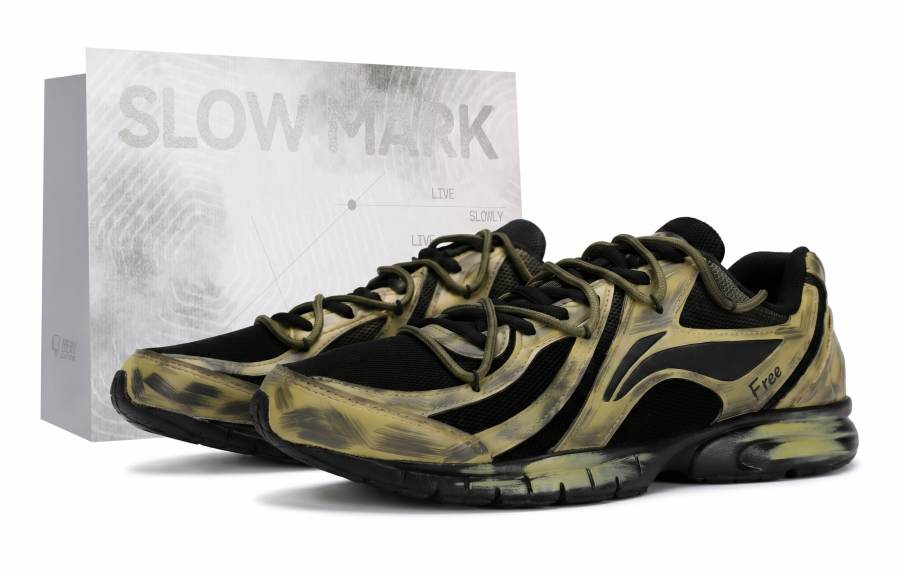 Li-Ning Li Ning Running Shoes Men's Low Top Black