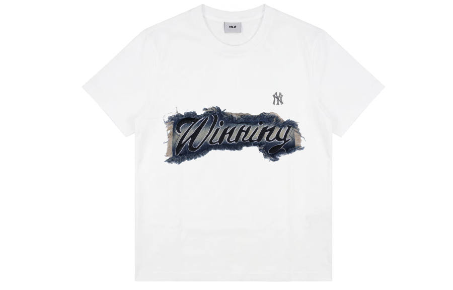 MLB MLB T Shirts Unisex White Crew Neck Thin