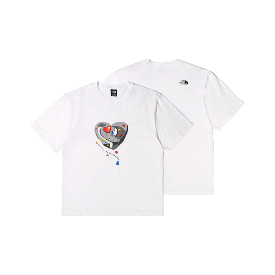 THE NORTH FACE SS26 T Shirt Unisex Snow Peak White