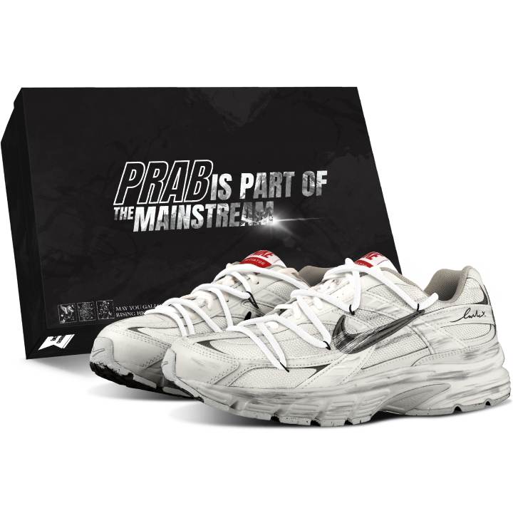 Nike Nike Initiator Running Shoes Unisex Low Top Black/Gray