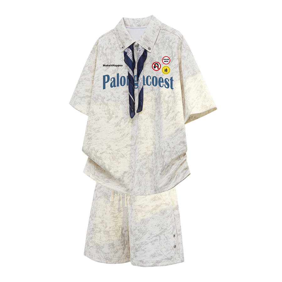 PAL ONGACO Casual Sportswear Unisex Lapel Moderate