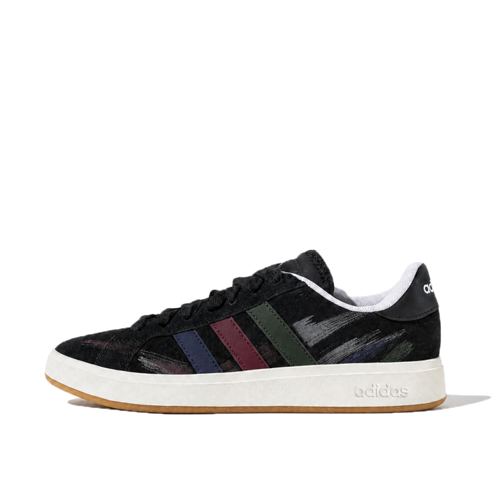 Adidas Adidas Grand Court Base 00s Skateboard Shoes Unisex Low Top Black Blue Red Green Multicolor