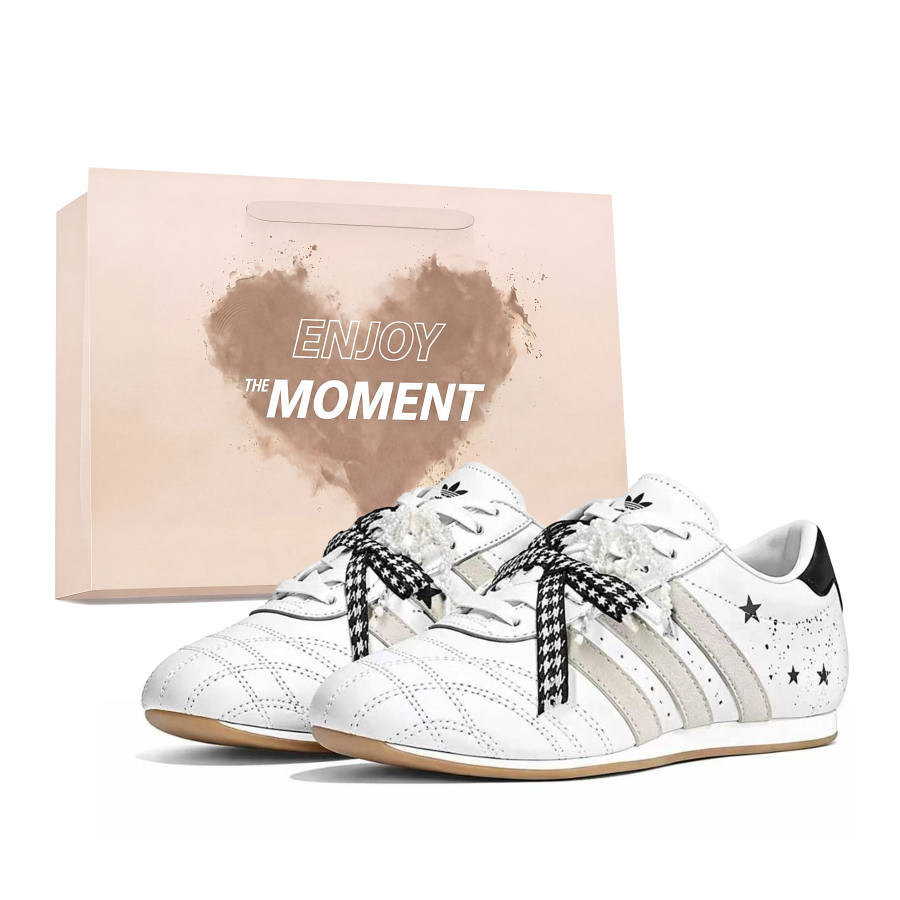 Adidas Originals Taekwondo Training Shoes Women's Low Top White/Black/Brown