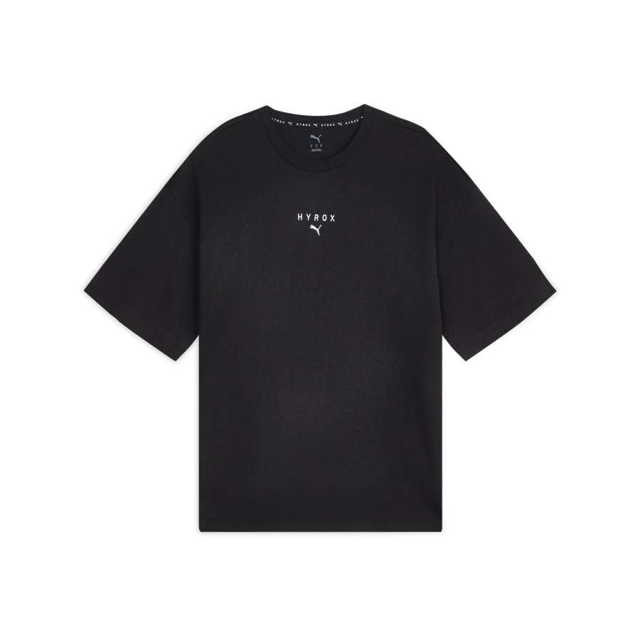 PUMA Lifestyle T Shirts Men's Black 01 Crew Neck