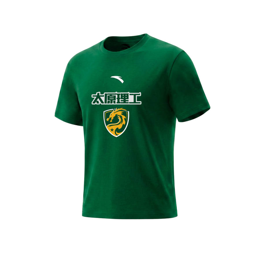 ANTA T Shirts Unisex Green Crew Neck Moderate