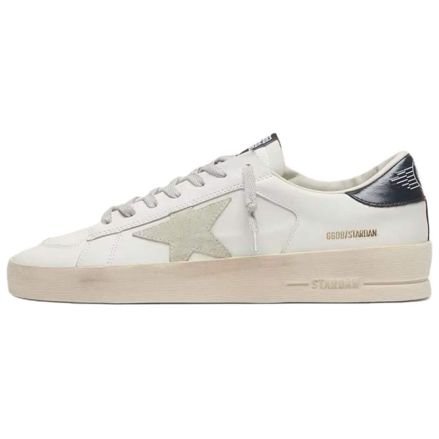 Golden Goose Stardan White Ice Gray Blue Navy