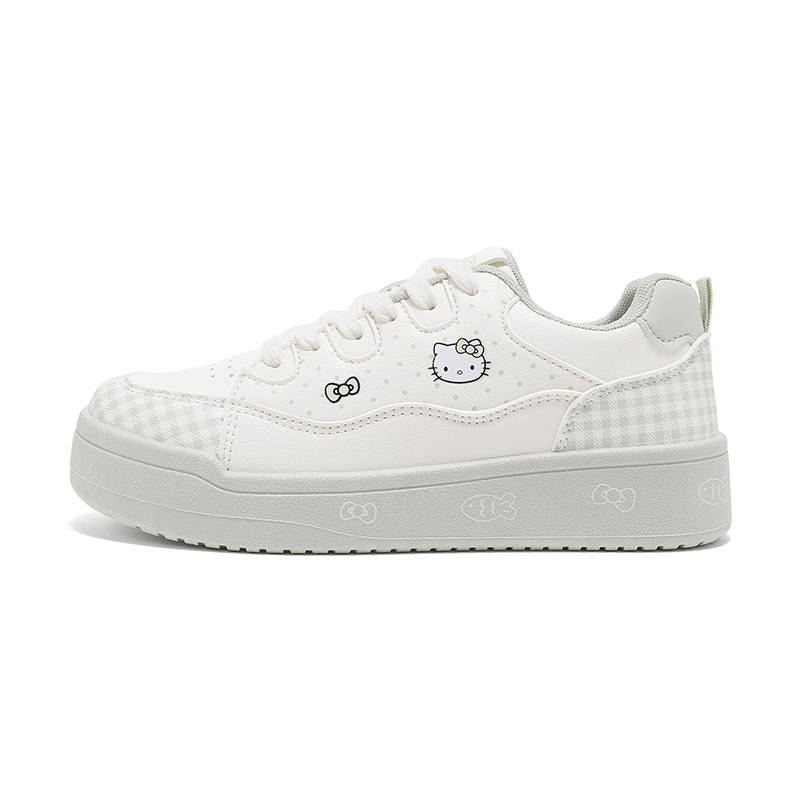 Sanrio Skateboard Shoes Women's Low Top White/Green/Pink/Black/Blue