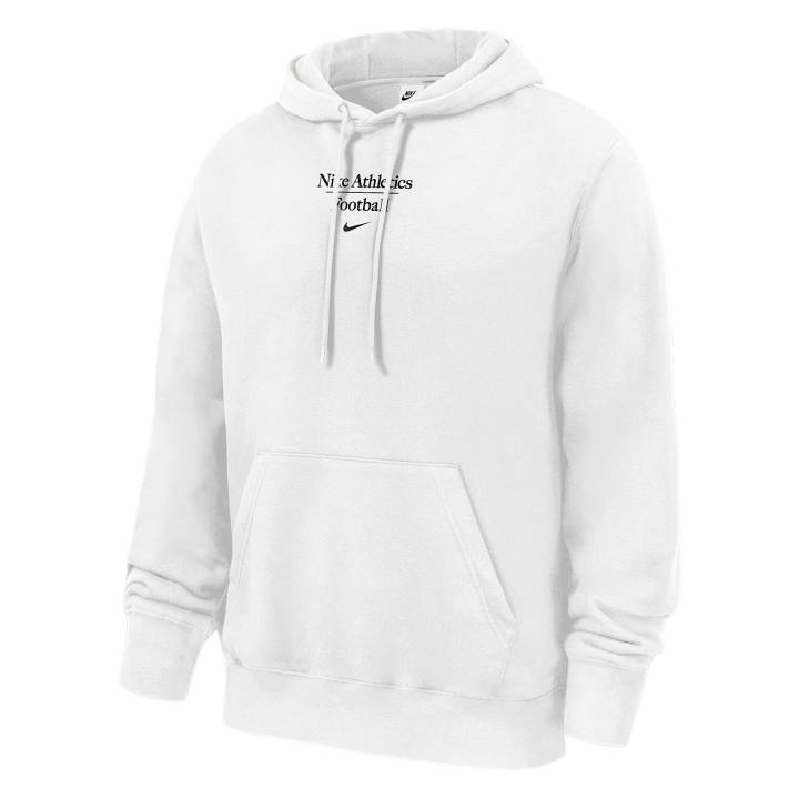 Nike Nike Club Sweatshirts Men's White Hooded Non Detachable Moderate