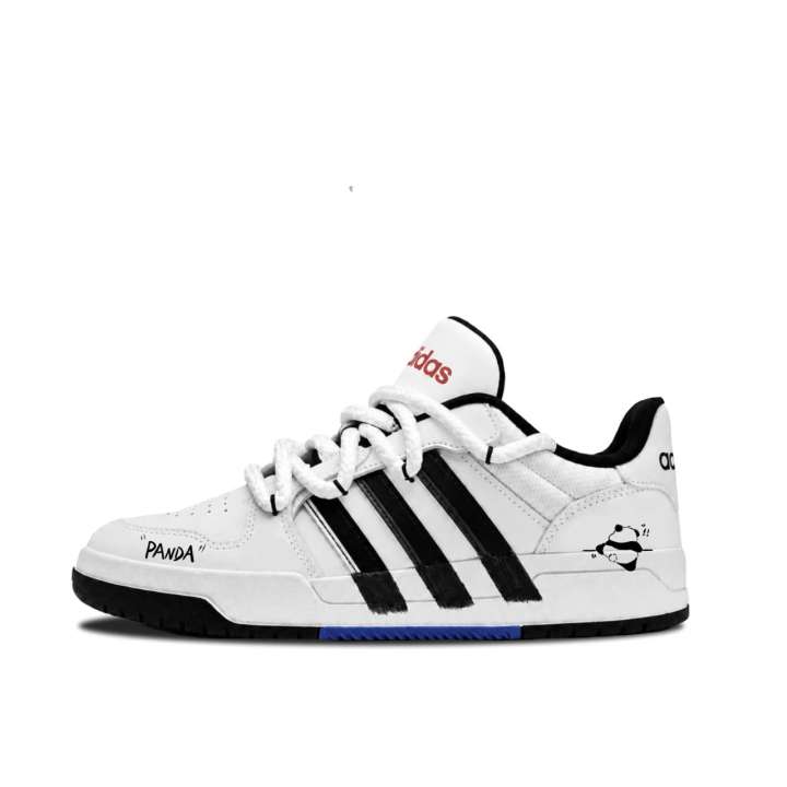 Adidas Adidas Skateboard Shoes Unisex Low Top White Black Blue Multicolor