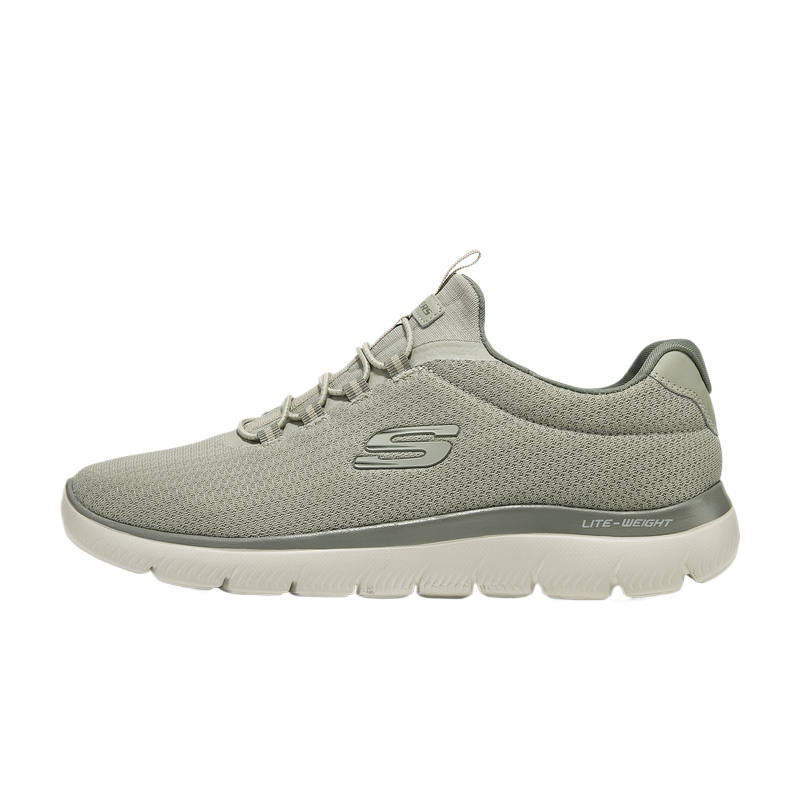 Skechers Summits Casual Shoes Men's Low Top Olive Green