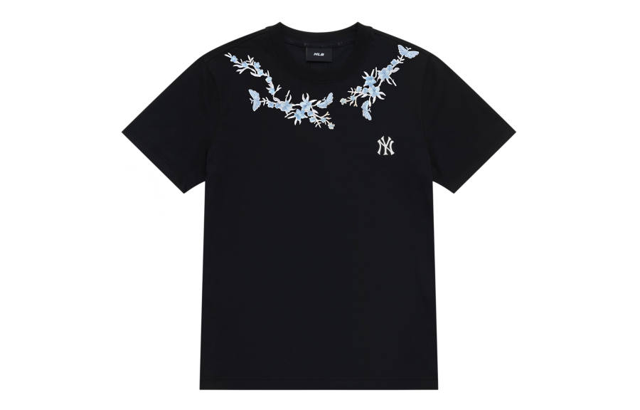MLB MLB T Shirts Unisex Black Crew Neck Moderate