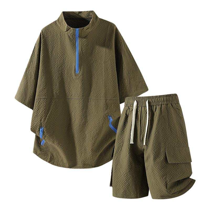 Sugarfunk Sugarfunk Casual Sportswear Men's Stand Collar Thin
