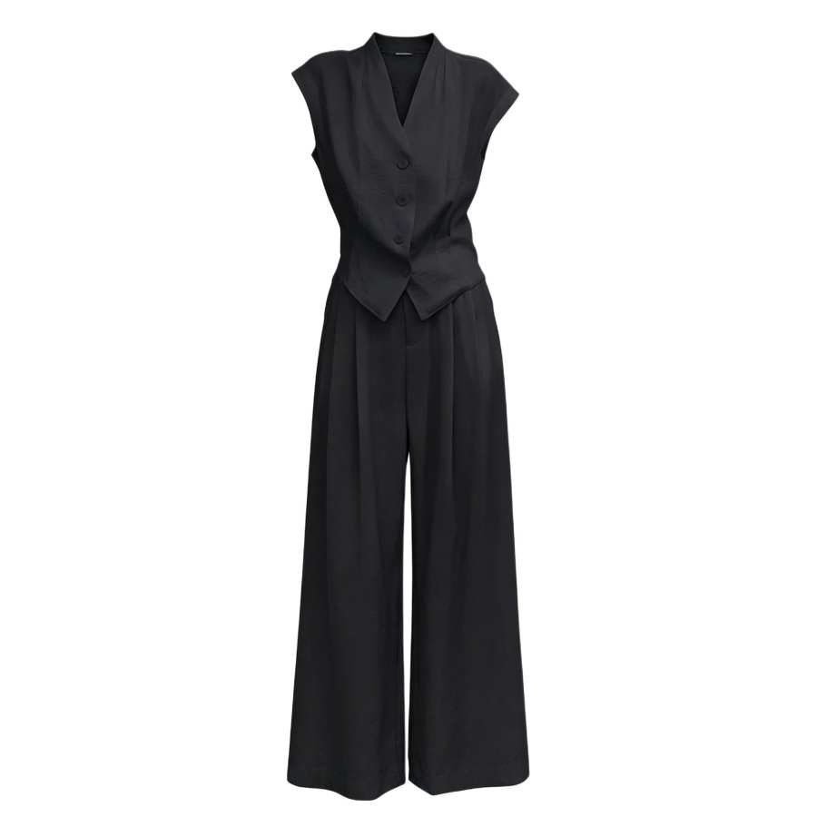 Sugarfunk Sugarfunk Casual Suits Women's V Neck Thin