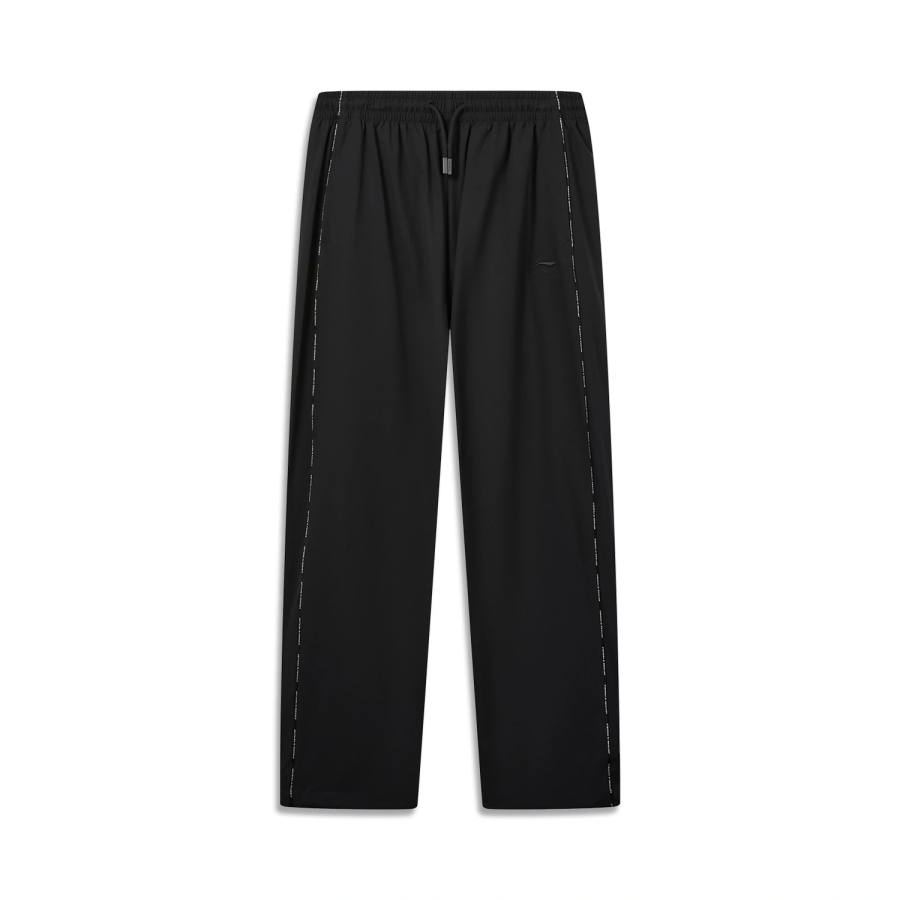 Li-Ning Li Ning Sports Life Collection Casual Pants Men's Black Moderate Straight Fit Pants